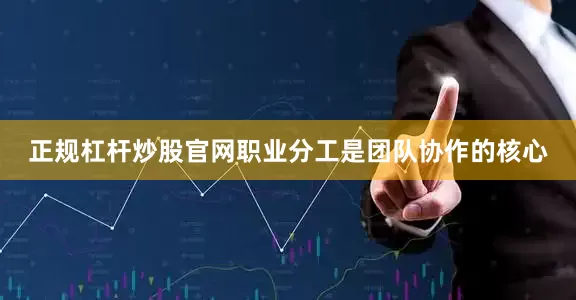 正规杠杆炒股官网职业分工是团队协作的核心